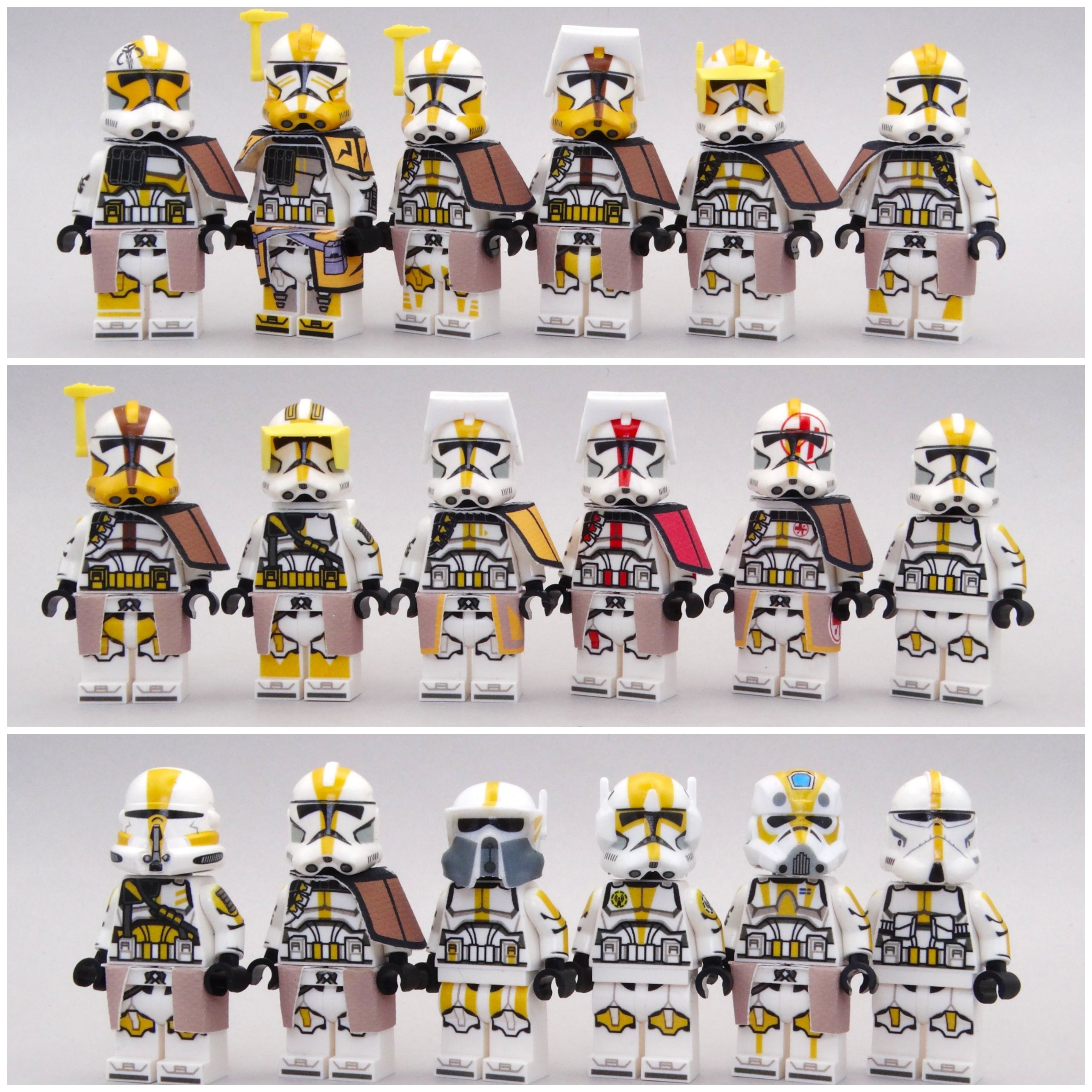 38灯　MASHUP SQUAD バージョン 327th minifigures UV – Manda'yaim Workshop
