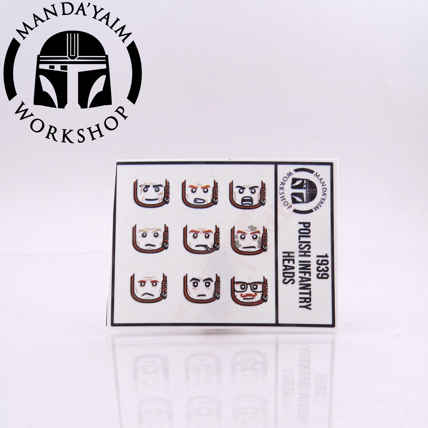 Polish Army Face decals (1939)