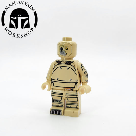 University Android Mark II damaged armour