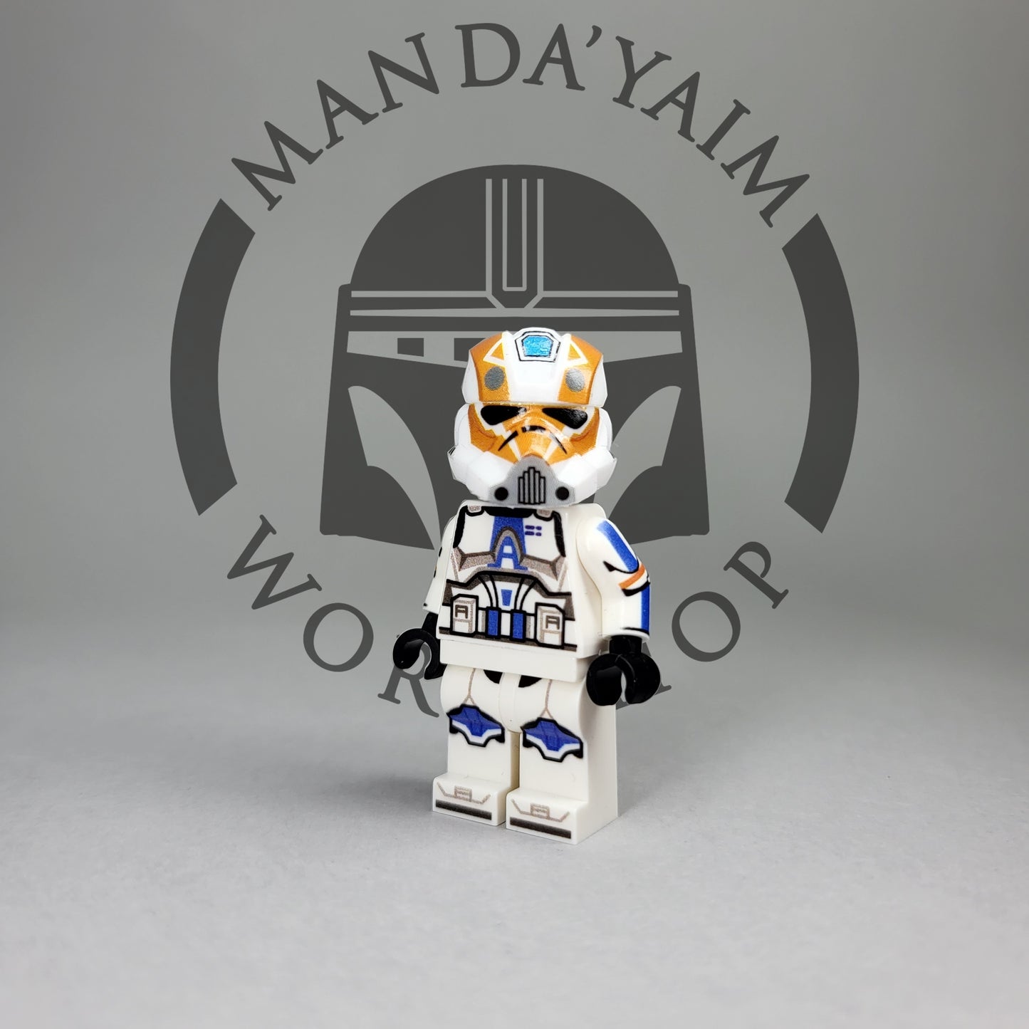 Orange-Blue Engineer figure