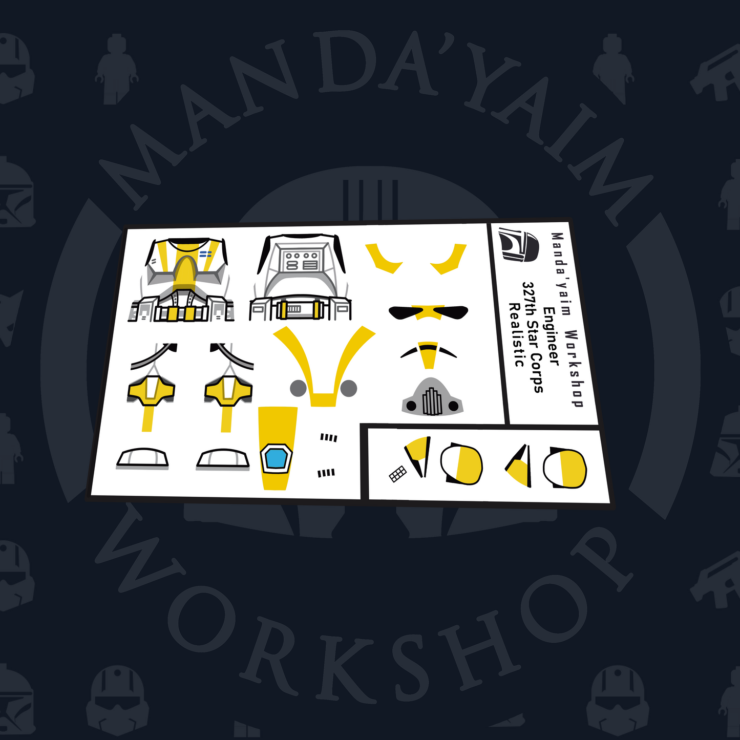 Yellow Engineer decal