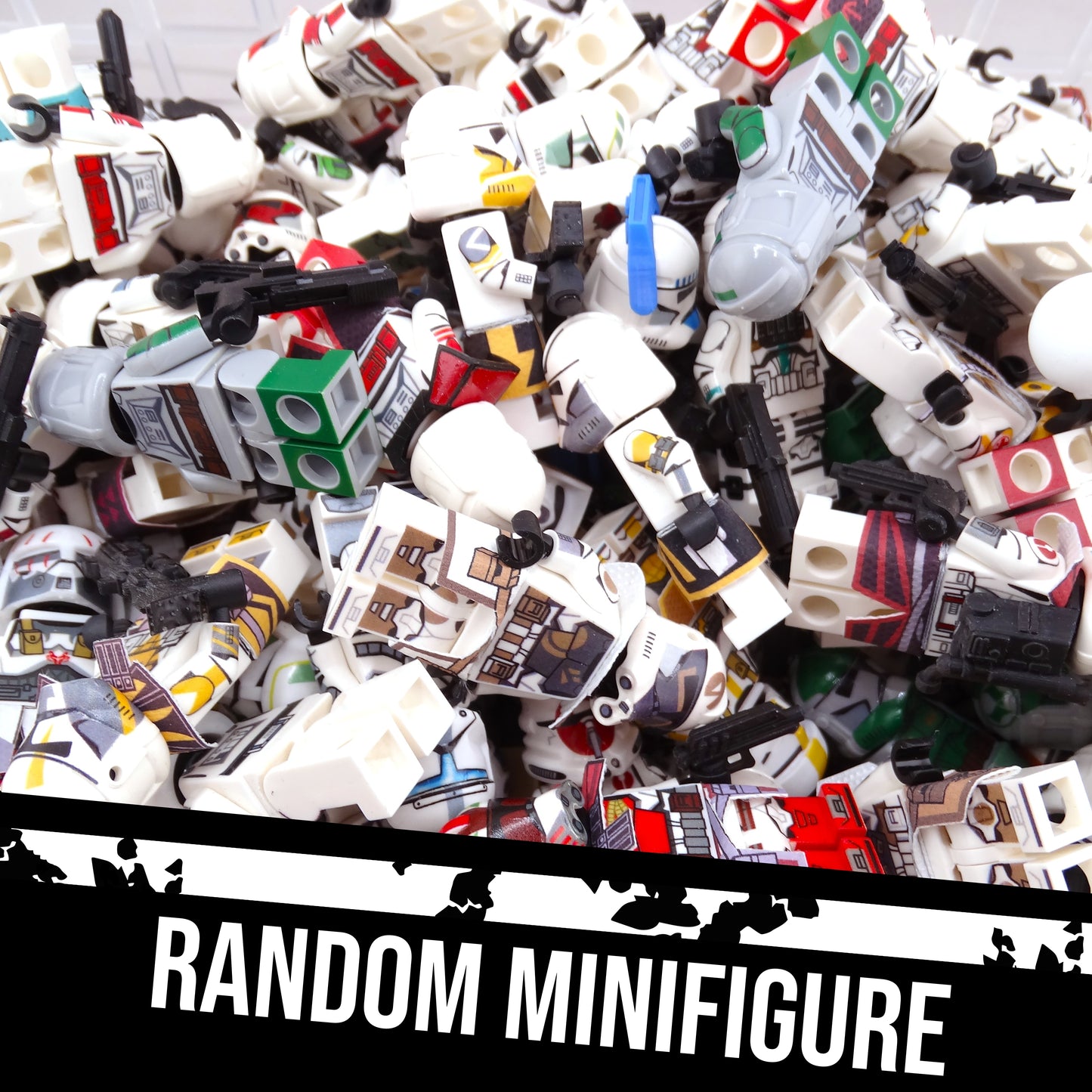 Random decaled minifigure
