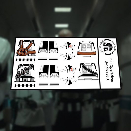 ISB operatives 3 decals