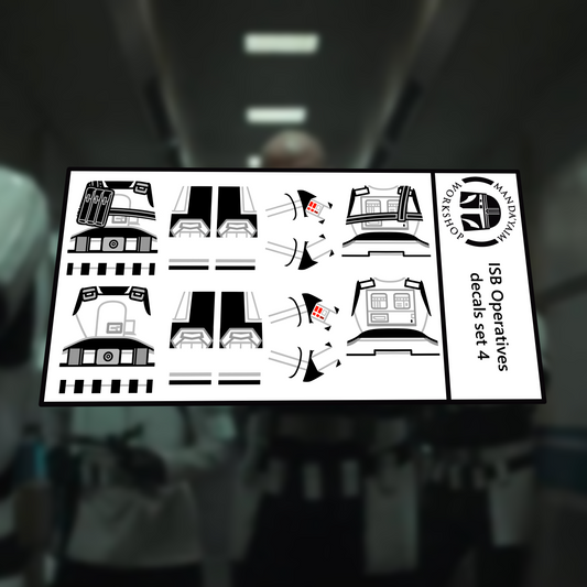 ISB operatives 4 decals
