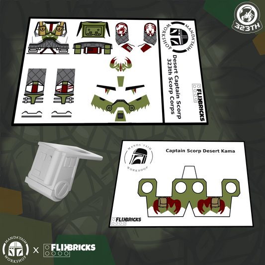 Scorp Corps Captain Desert