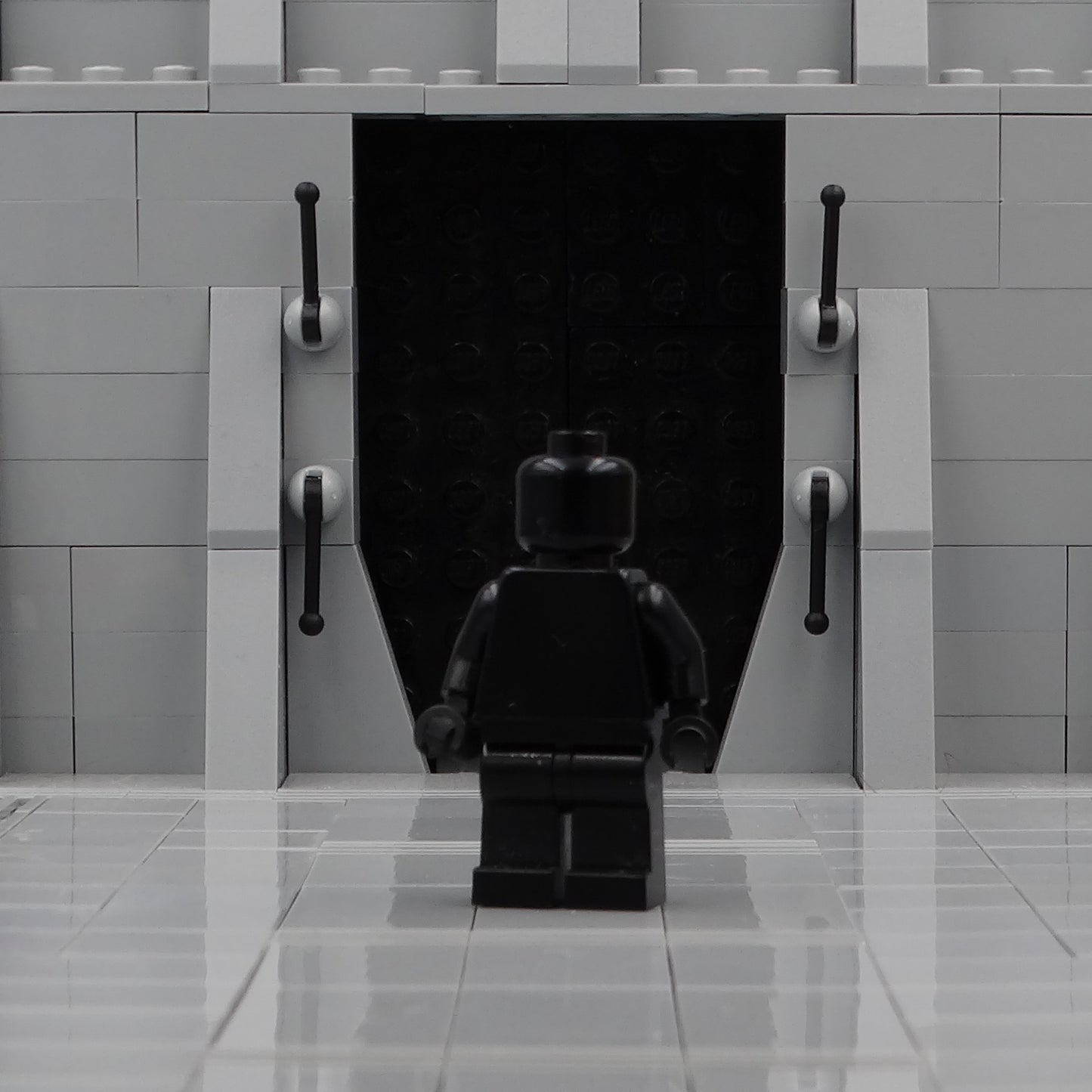 Blank Minifigure Black