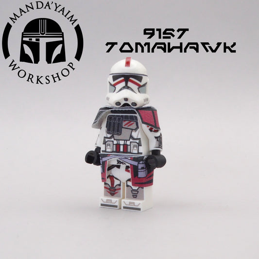 91st ARC trooper Tomahawk figure