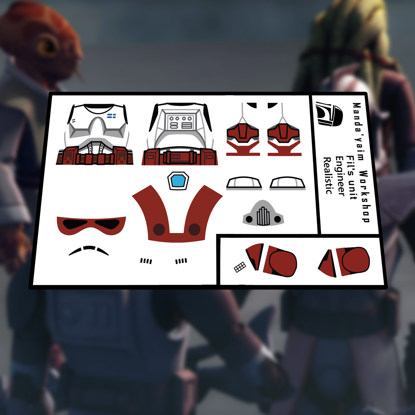 Martyr Unit Engineer decal