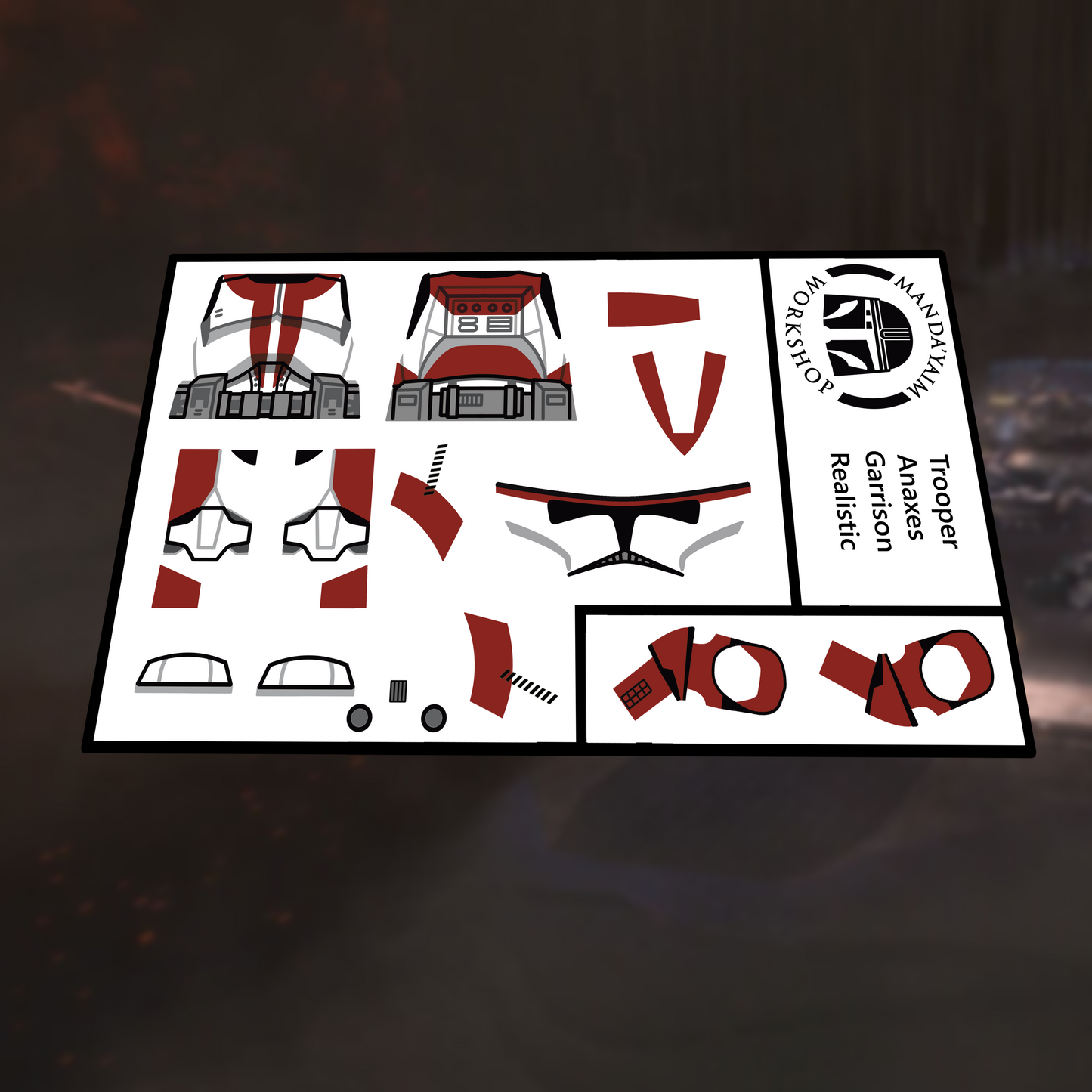 Red Garrison Trooper