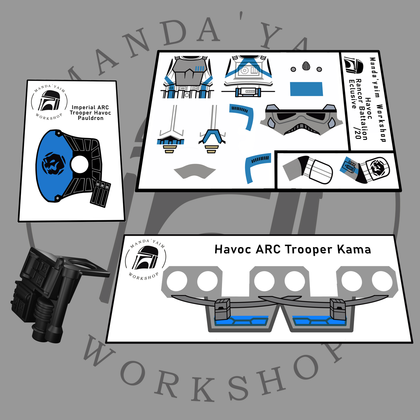 Havoc Stormtrooper Rancor Battalion Exclusive