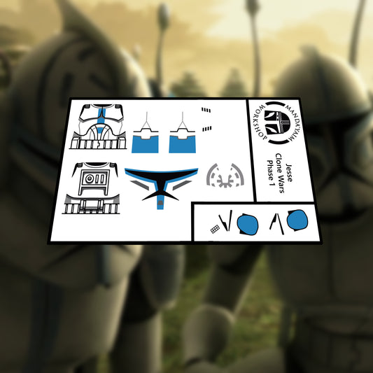 501st Jesse P1 decal