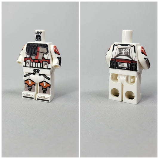 332nd ARC trooper Crimson body figure