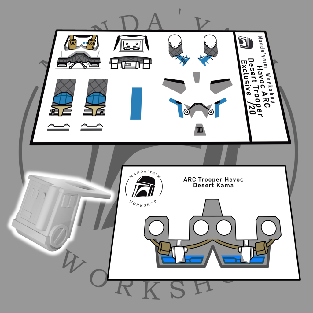 Exclusive Havoc Desert ARC Trooper