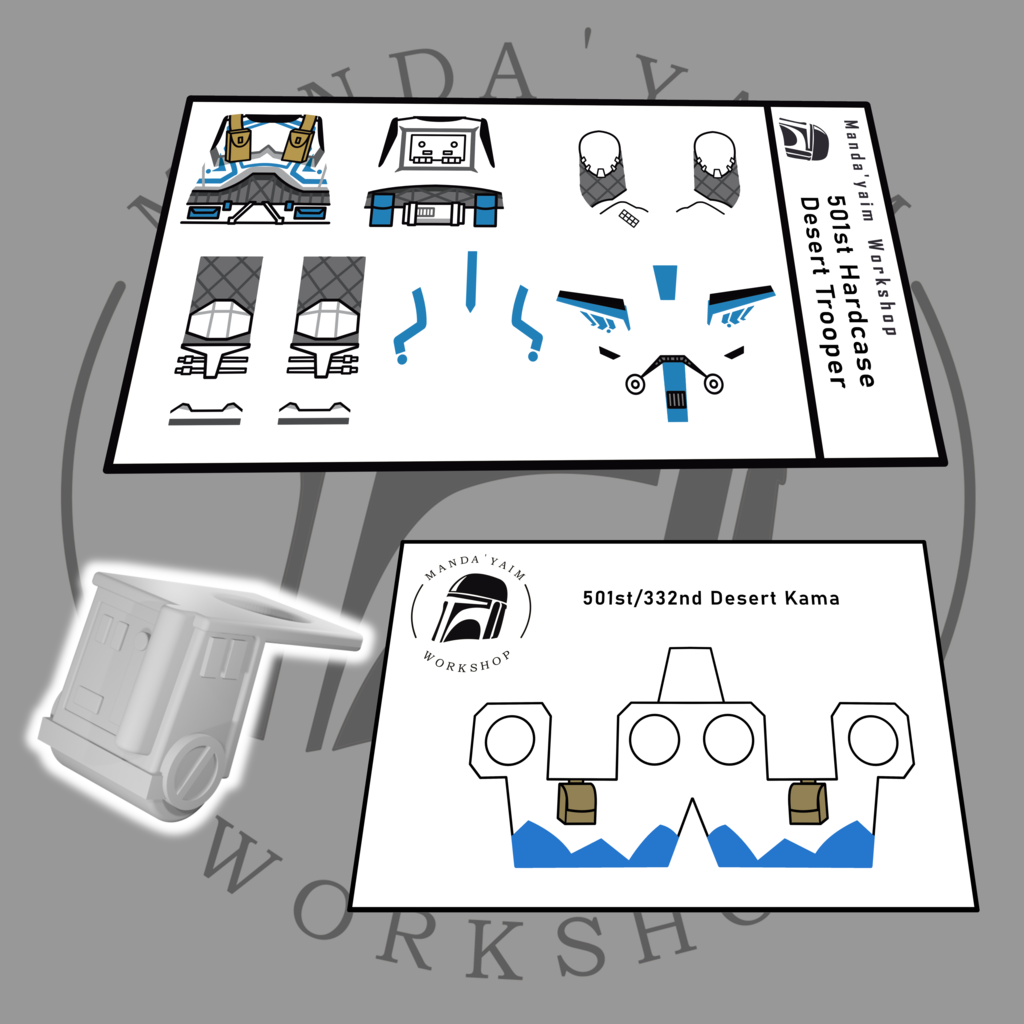 501st Hardcase Desert Trooper