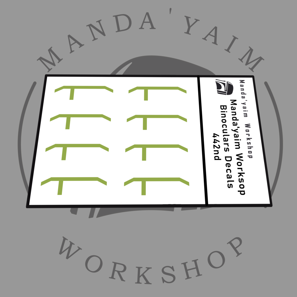 442nd Binoculars Decals