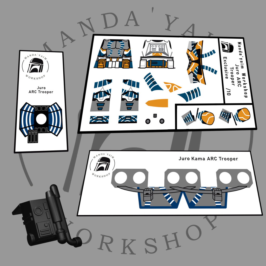 332nd Exclusive ARC Trooper Juro Decals