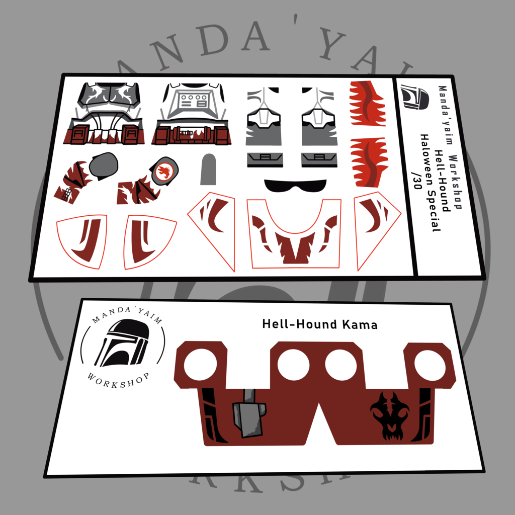 Hell-Hound Halloween Special decal