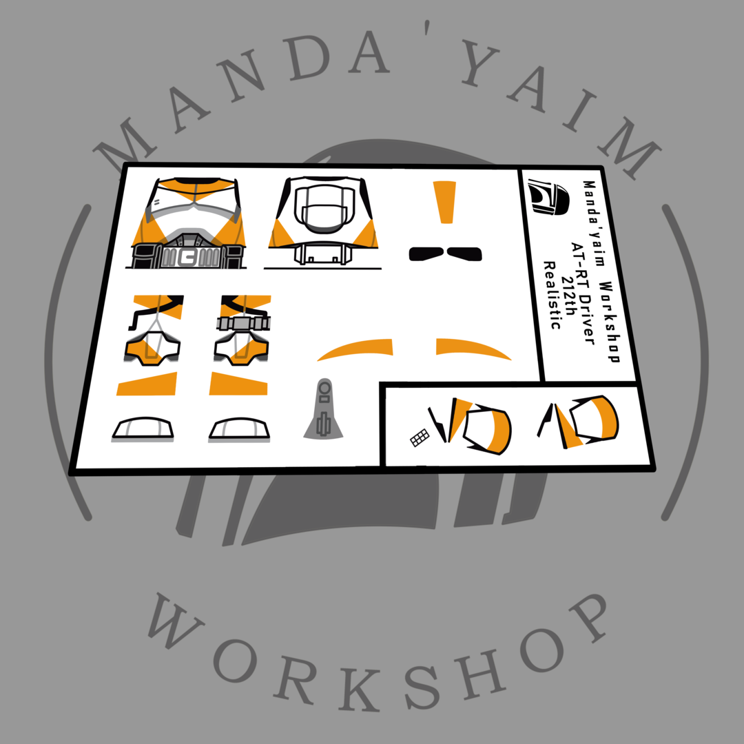 212th AT-RT driver decal