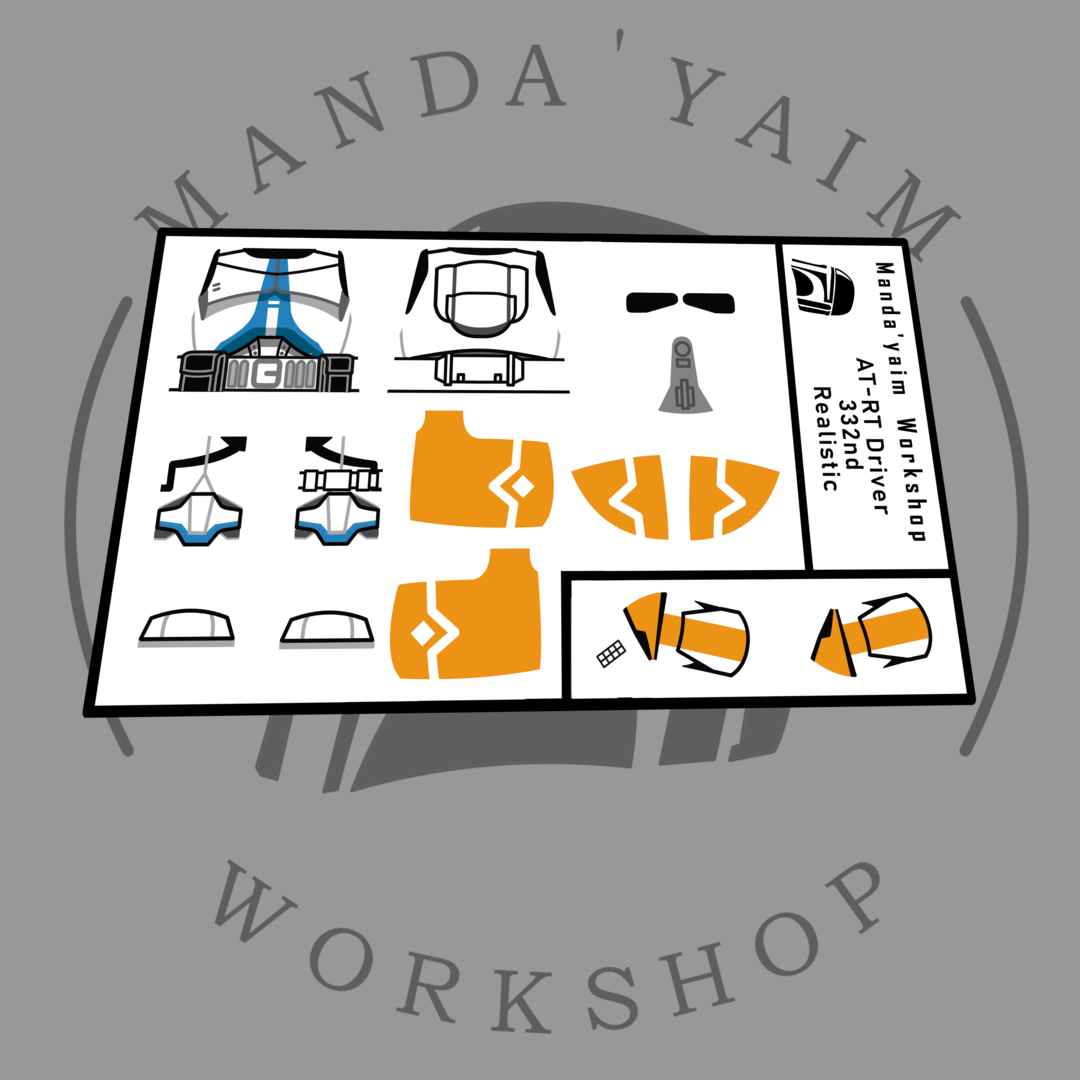 332nd AT-RT driver decal