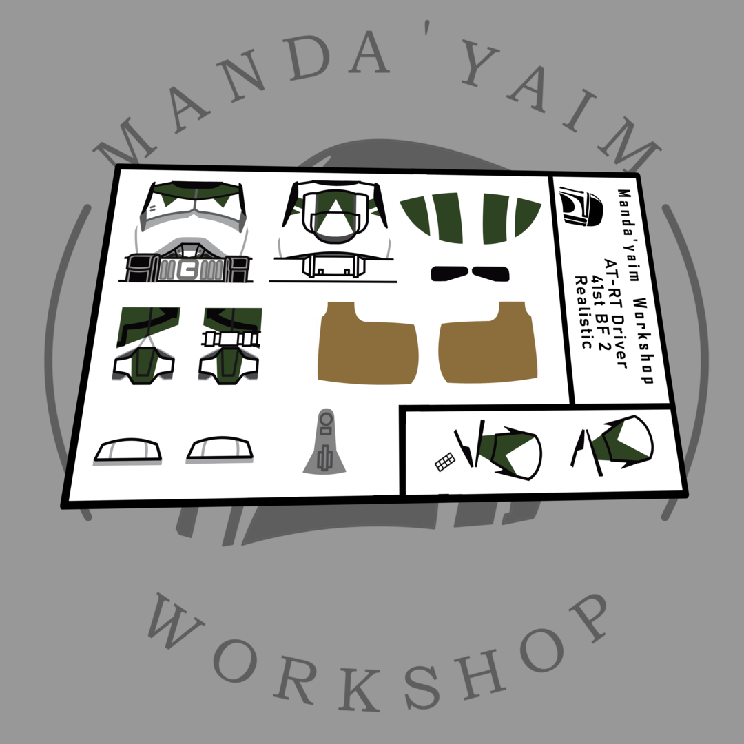 41st BF2 AT-RT driver decal