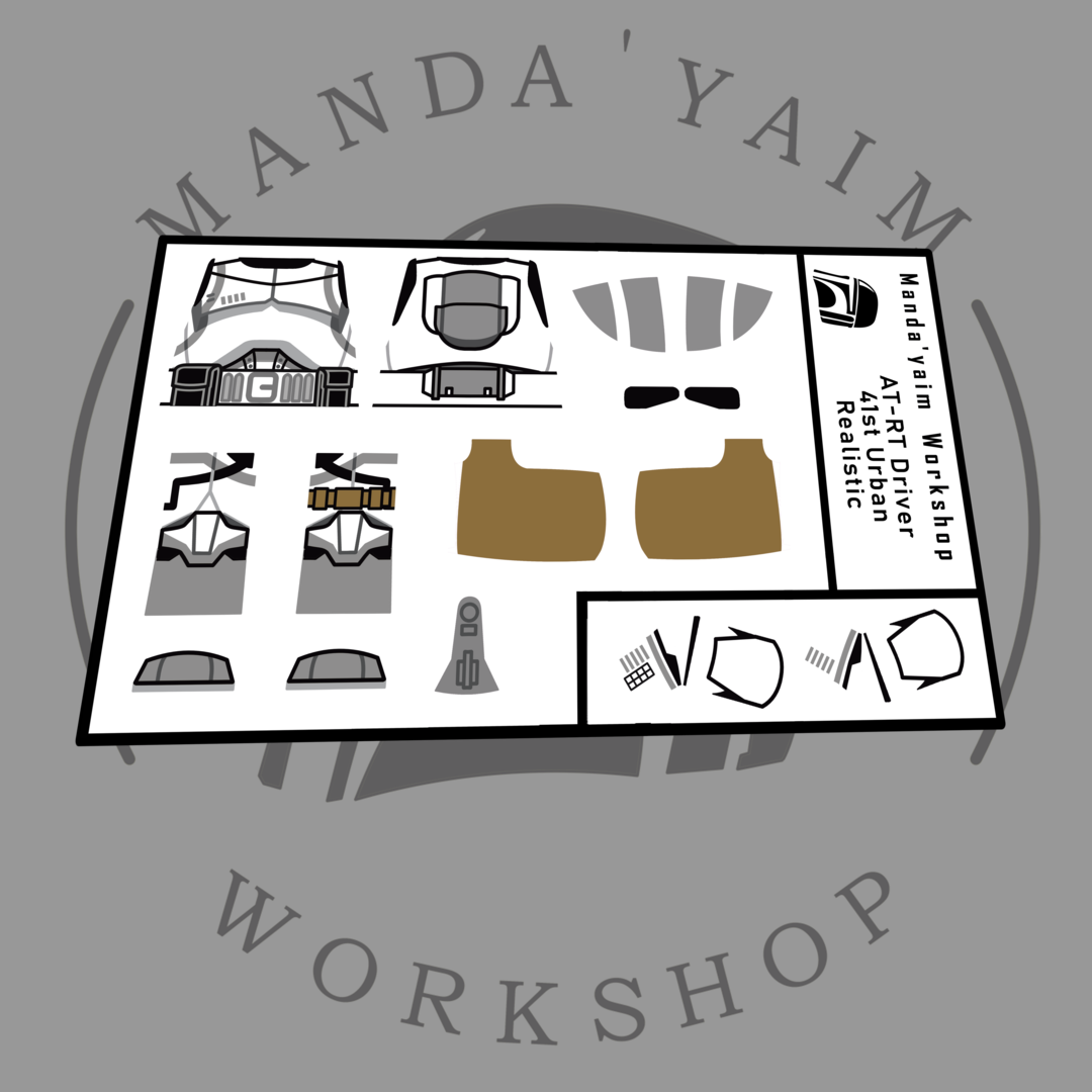 41st Urban AT-RT driver decal