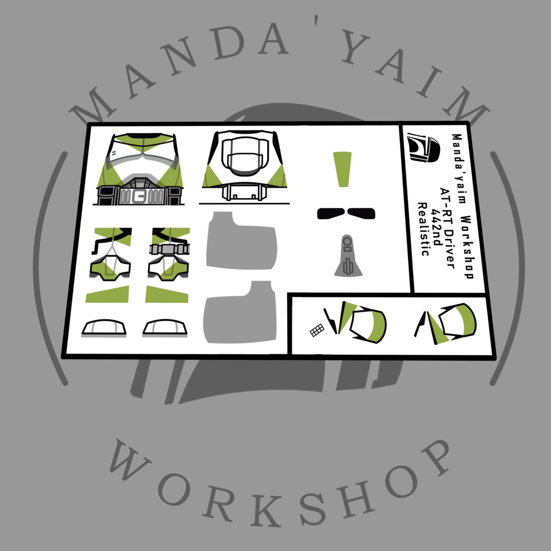 442nd AT-RT driver decal