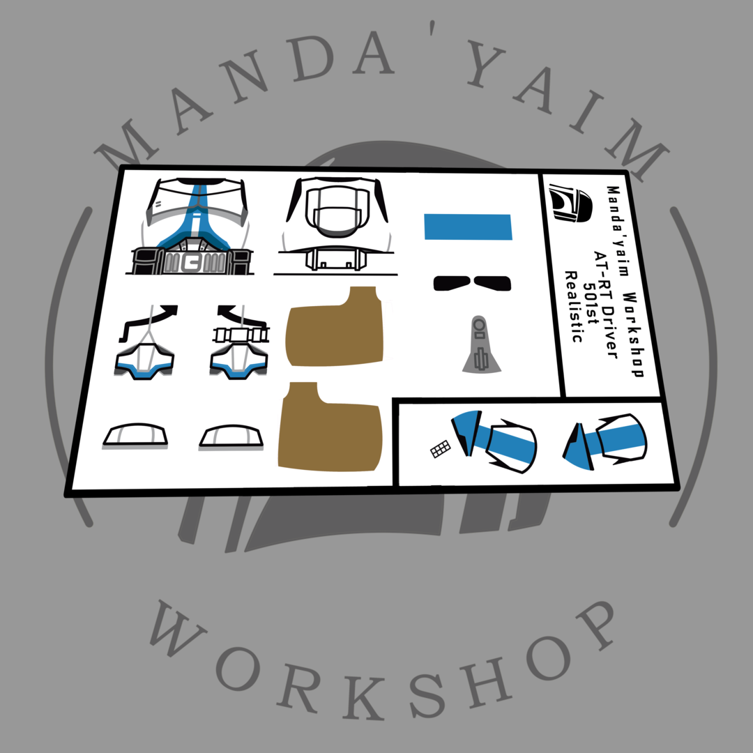 501st AT-RT driver decal