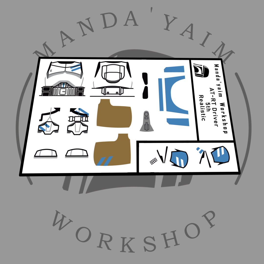 5th AT-RT driver decal