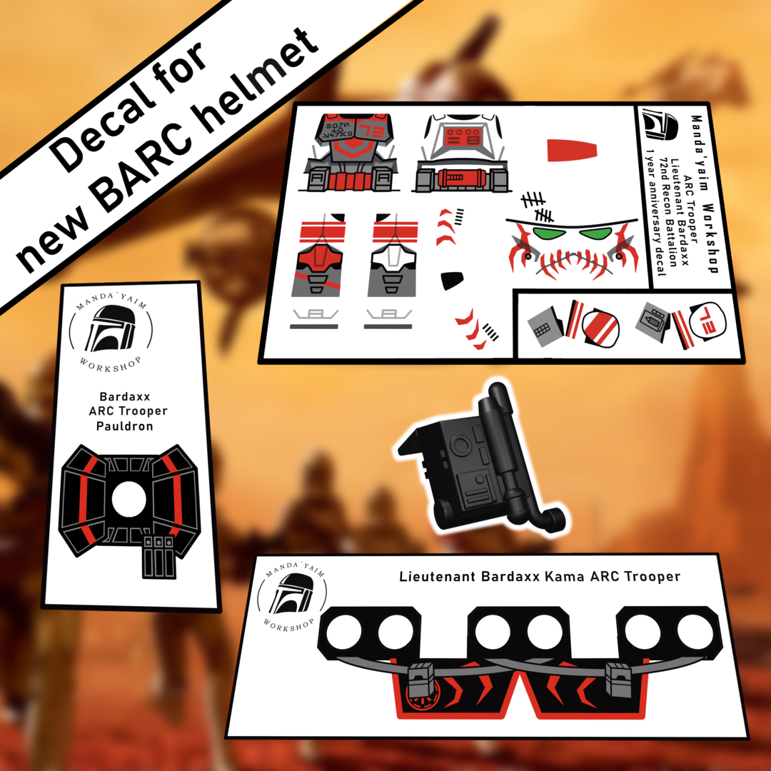 72nd Lieutenant Bardaxx ARC Trooper