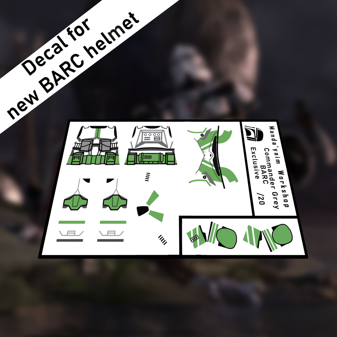 Grey BARC Trooper Exclusive