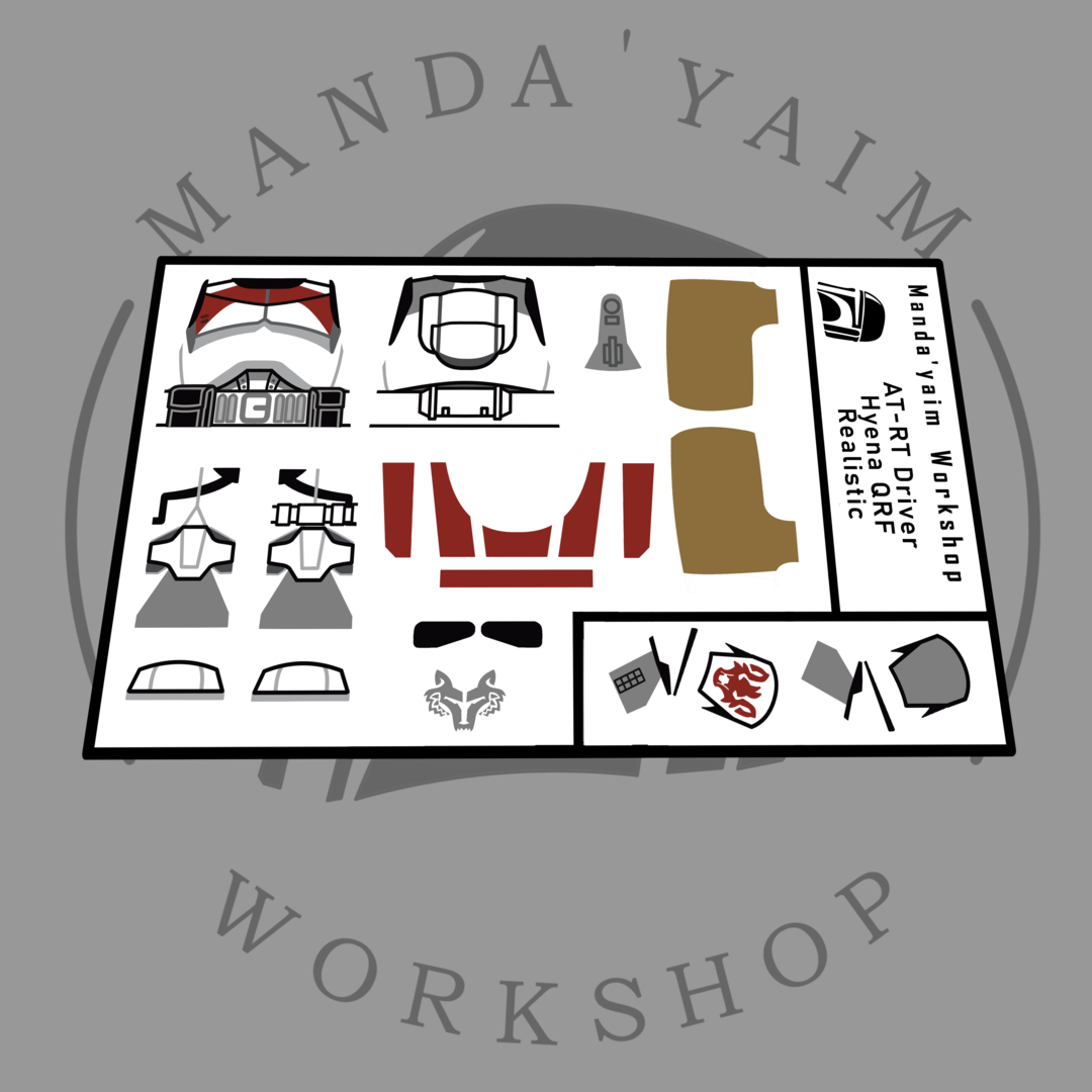 104th Hyena QRF AT-RT driver decal