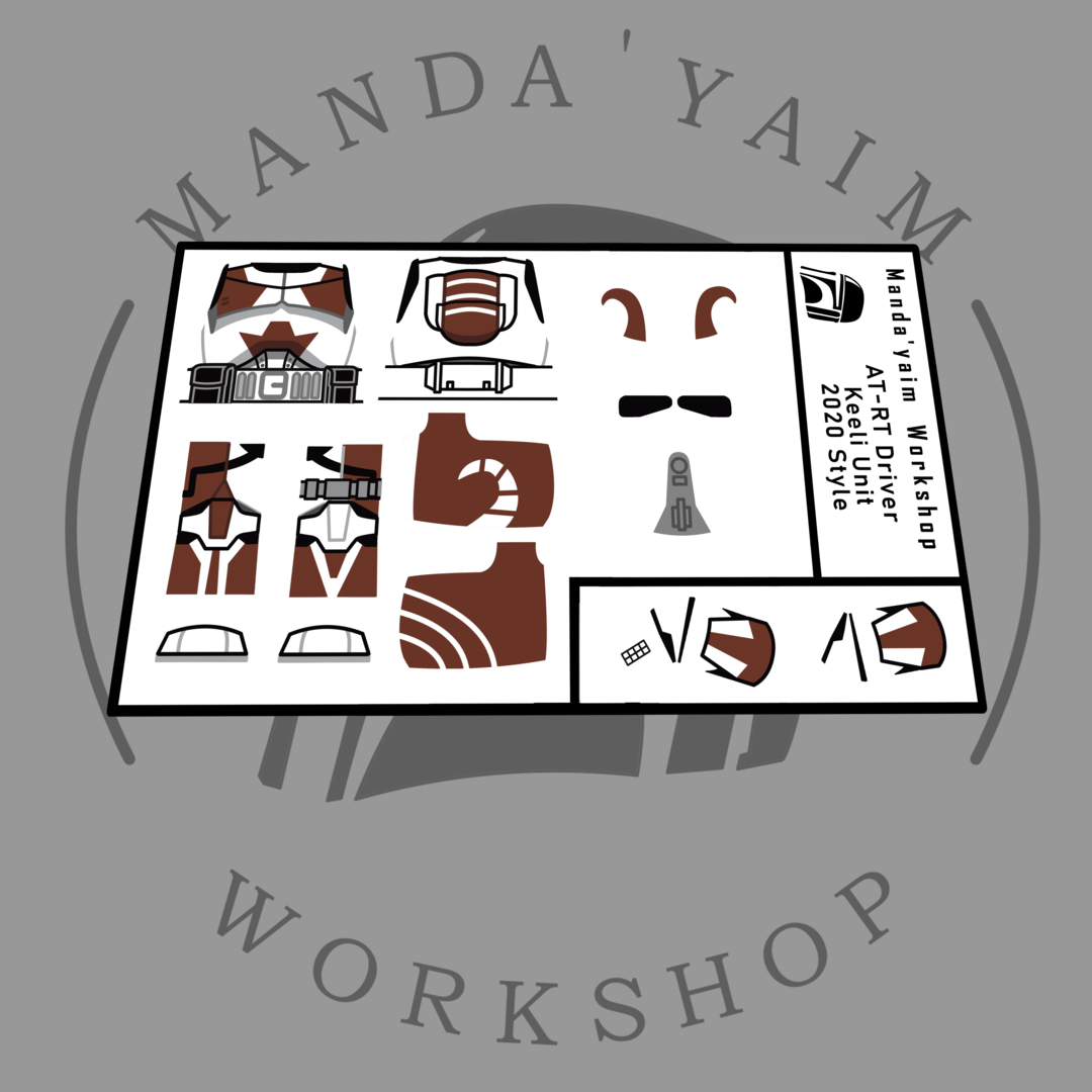 Keeli Unit AT-RT driver decal