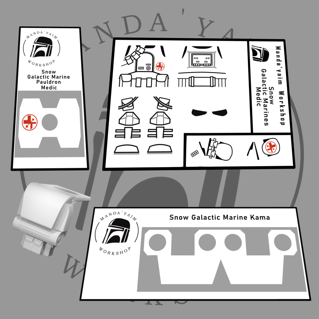 21st Snow Galactic Marine Medic