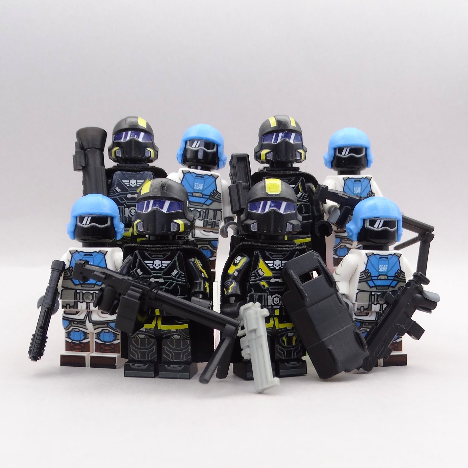 Helldivers minifigures UV