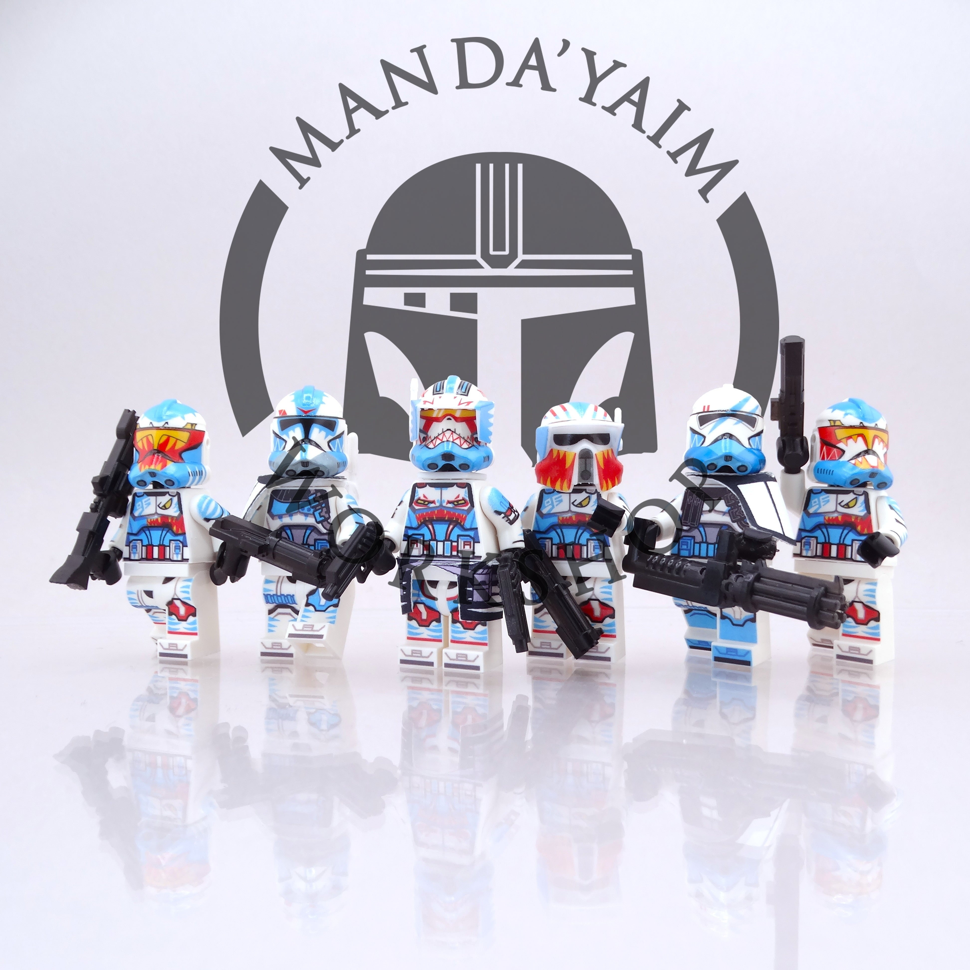95th UV minifigures – Manda'yaim Workshop
