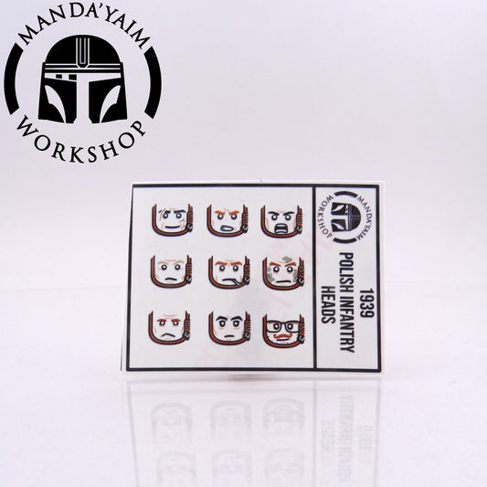 Polish Army Face decals (1939)