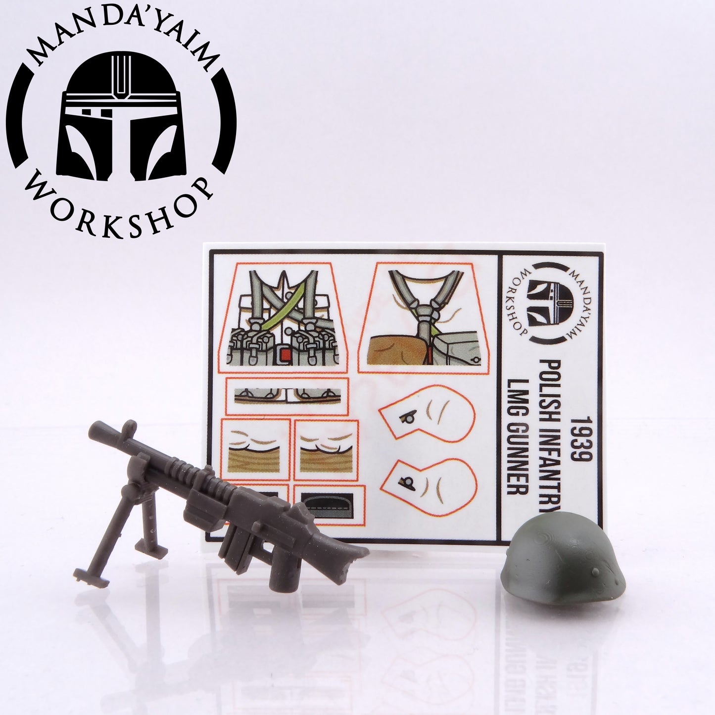 Polish Army LMG Gunner decals (1939)