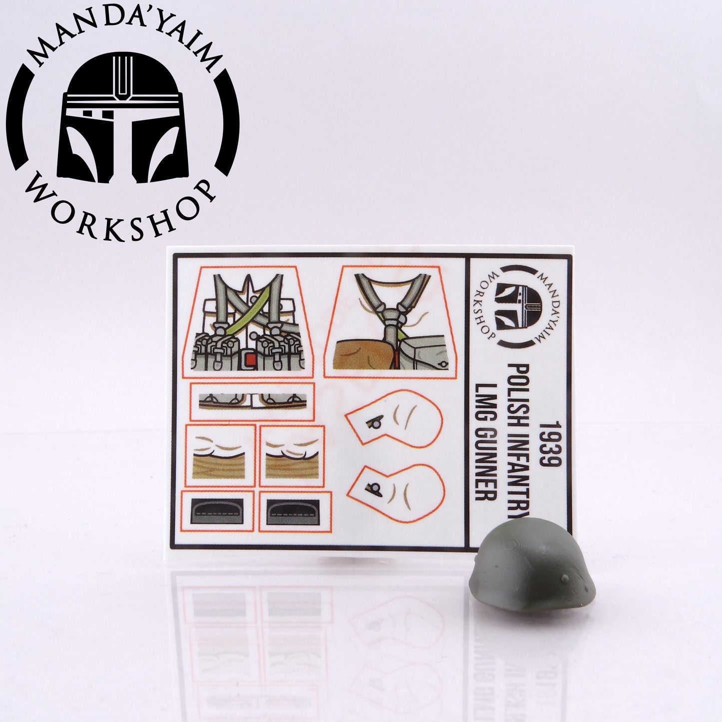 Polish Army LMG Gunner decals (1939)