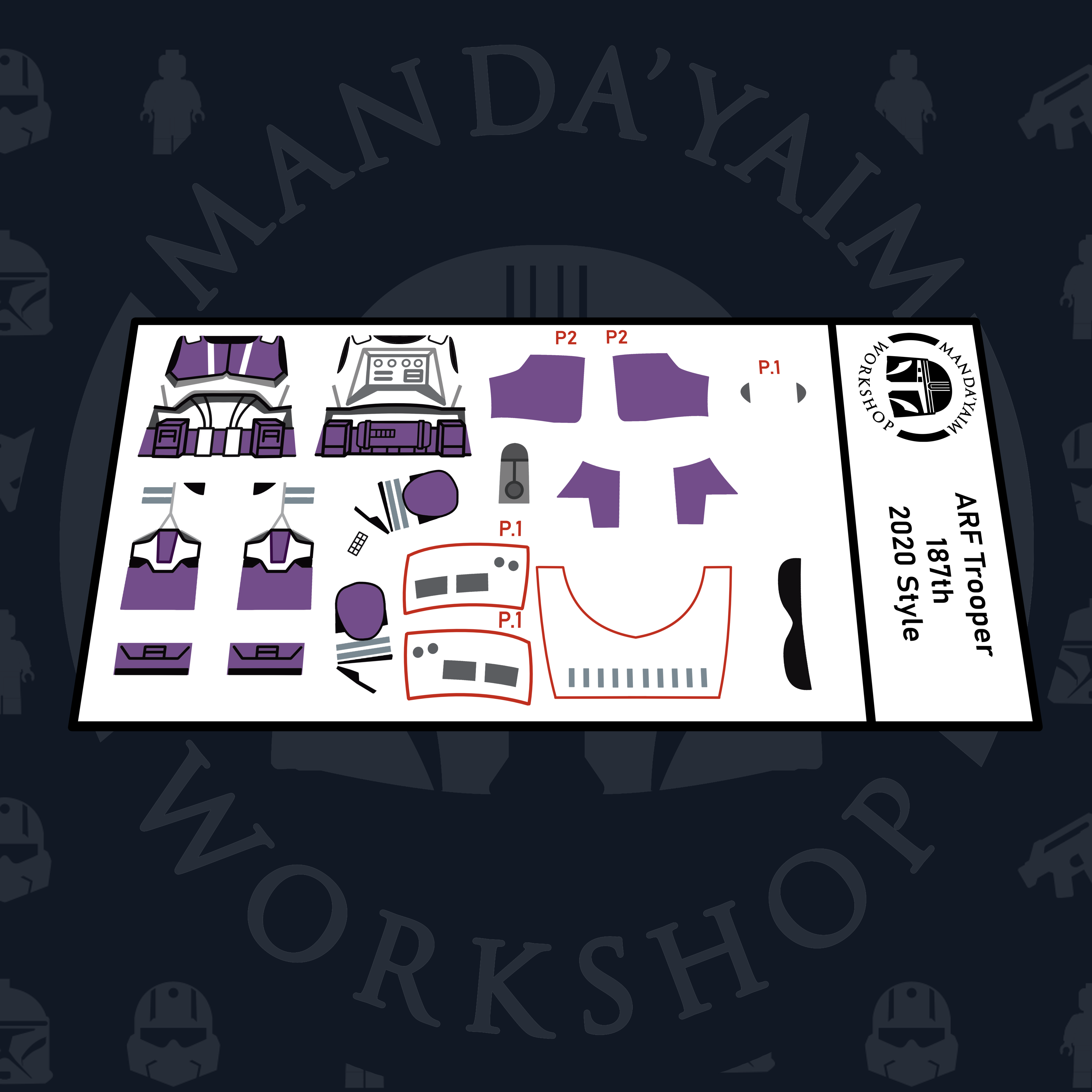 ARF Trooper 187th decal – Manda'yaim Workshop