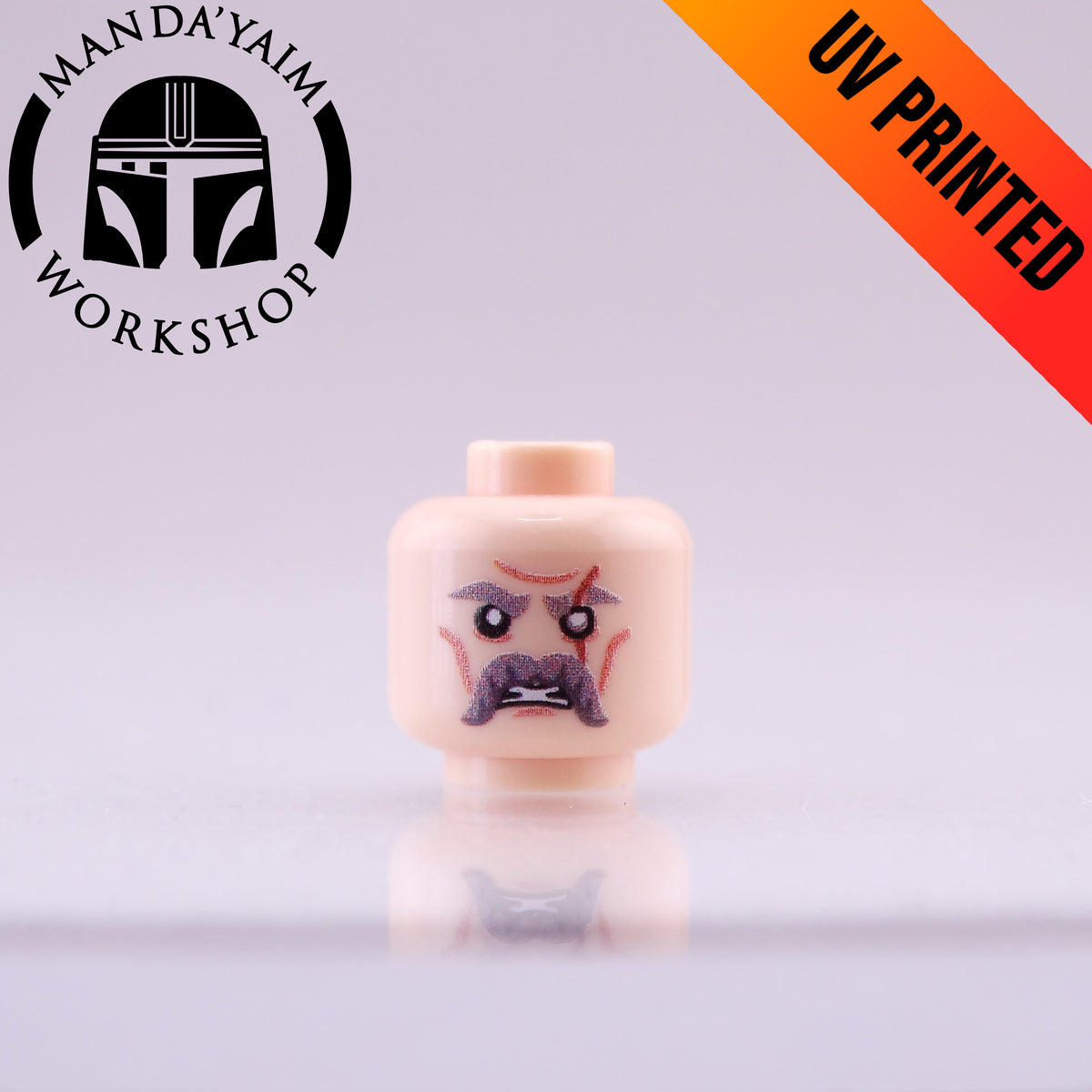 Hussar Head One Eye Angry