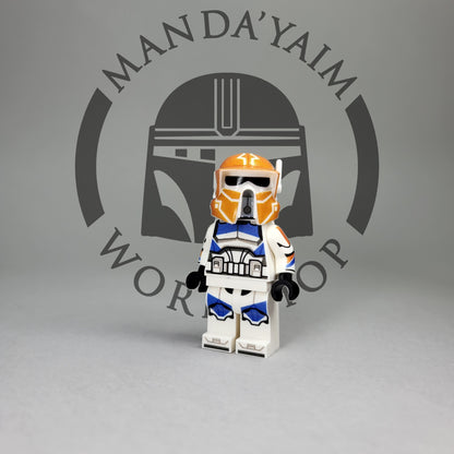 Orange-Blue Driver trooper figure