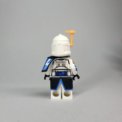 Orange-Blue officer figure