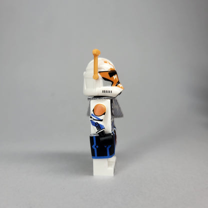 Orange-Blue officer figure