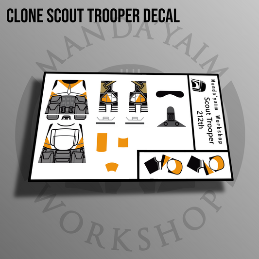 212th Scout trooper decal