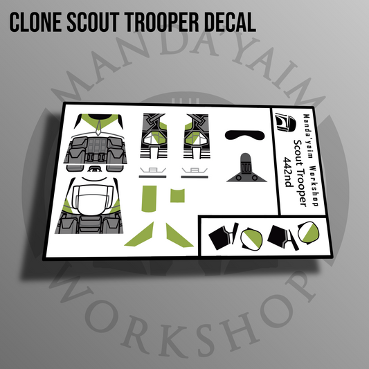 442nd Scout trooper decal
