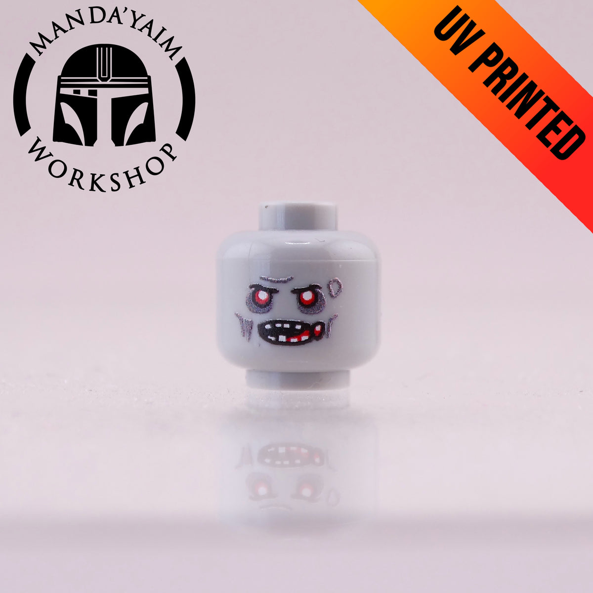 Zombie Head Wide Mouth