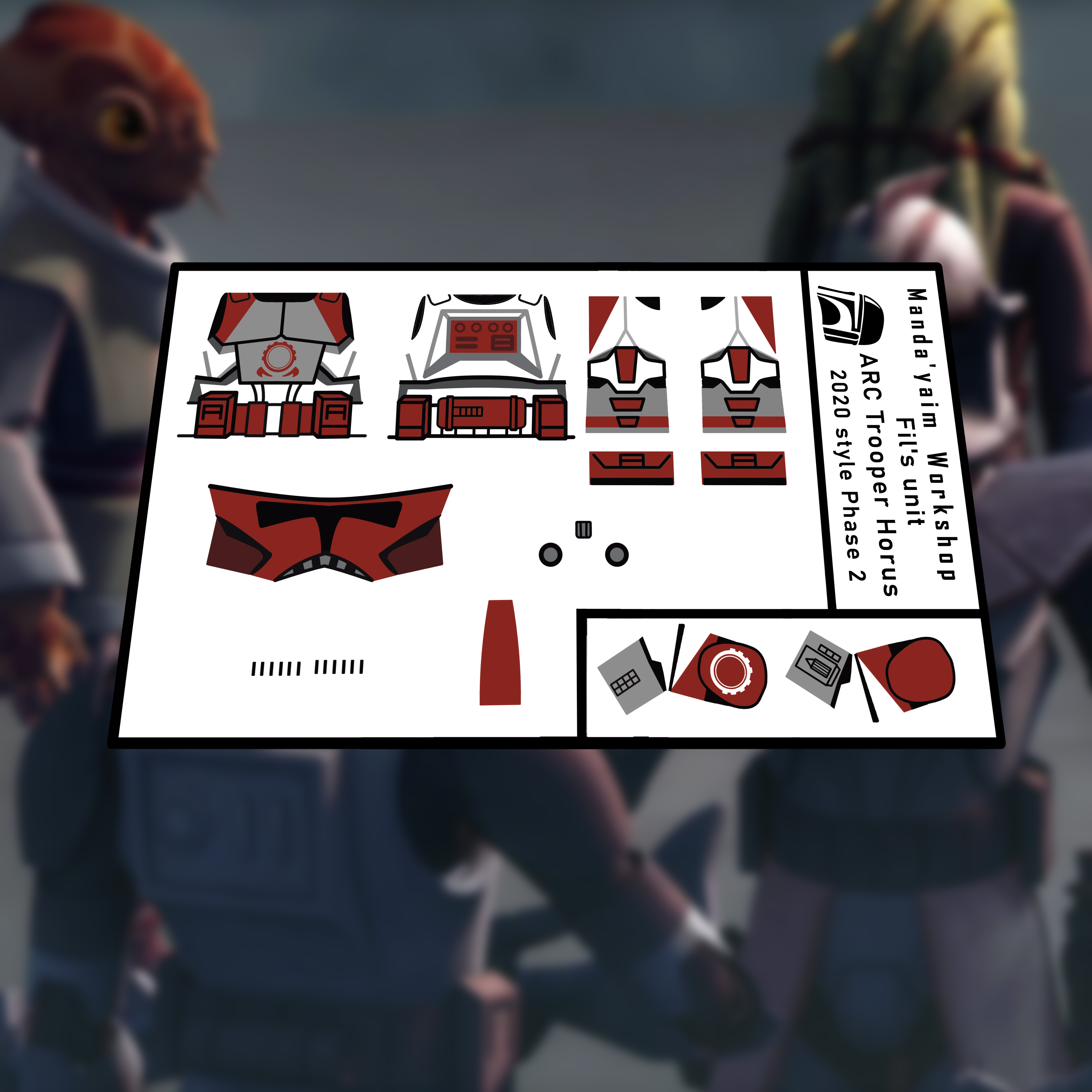 Fil's Unit ARC Trooper decal – Manda'yaim Workshop