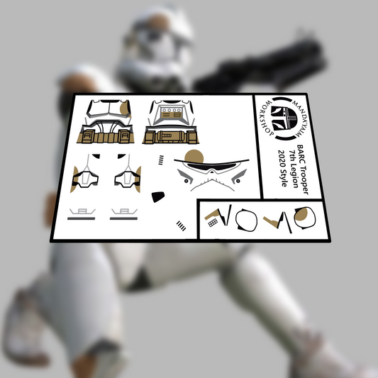 7th BARC Trooper decal