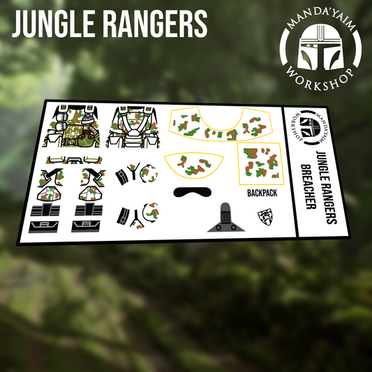 Jungle Ranger Breacher decal