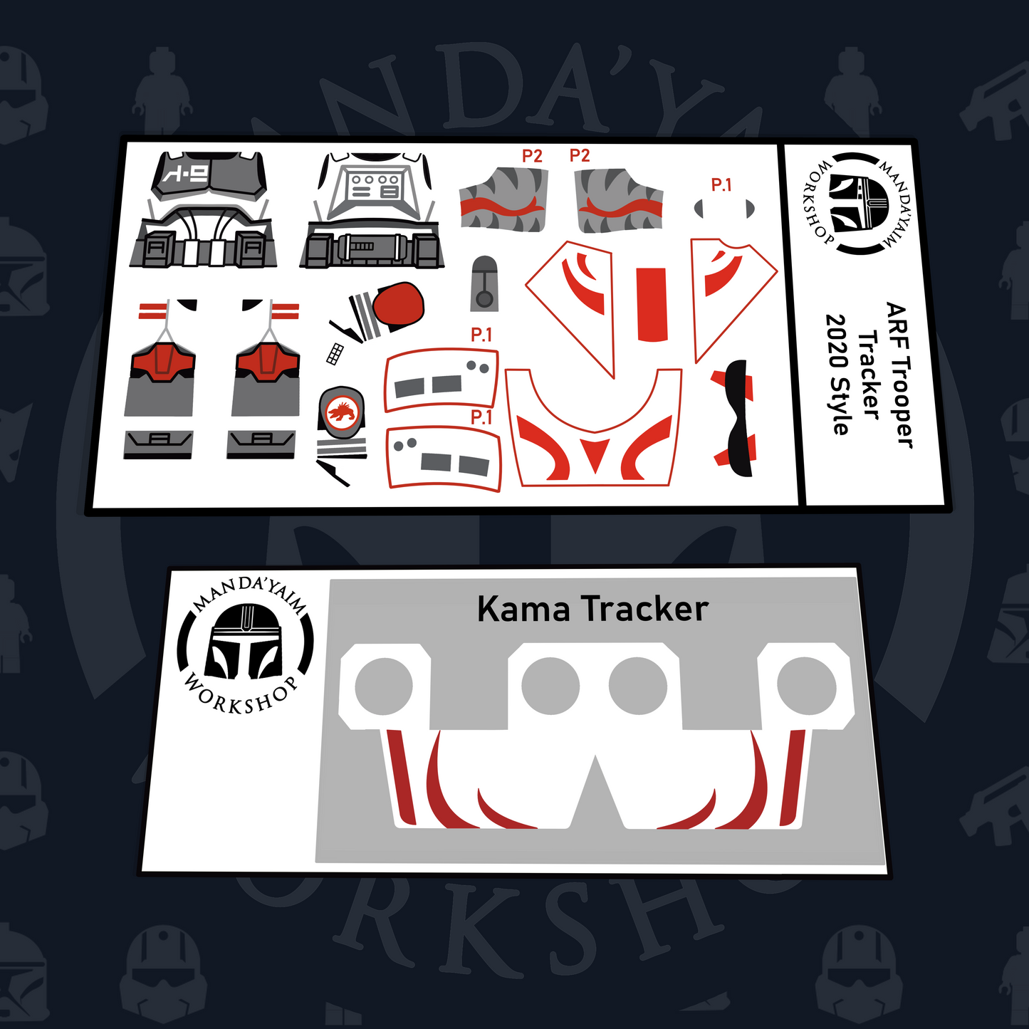 ARF Trooper CG Tracker decal